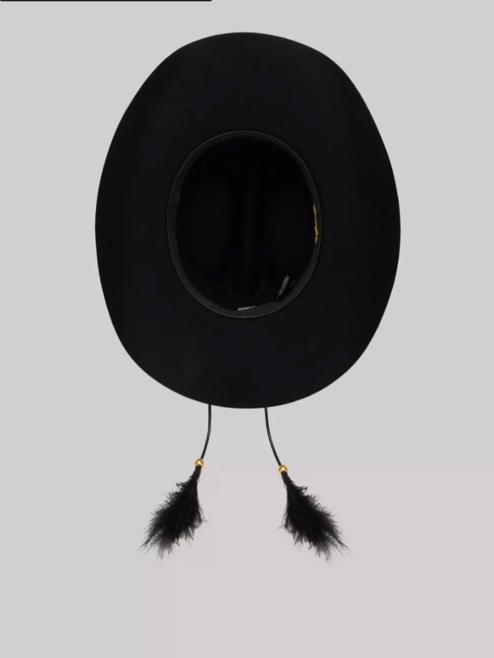 Wrangler's Black Wool Felt Embroidered Band Cowboy Hat